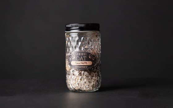 اوتمیل اسنیکرز(همراه باشیشه ماربل)