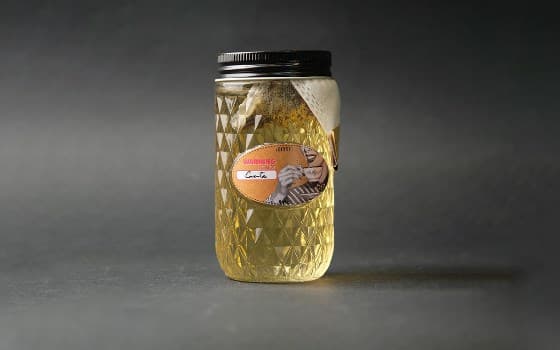 چای سبز(همراه باشیشه ماربل)