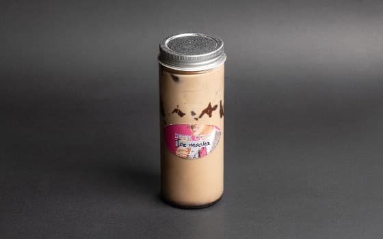 آیس موکا(همراه باشیشه ماربل)