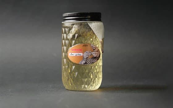 دمنوش به لیمو(همراه باشیشه ماربل)