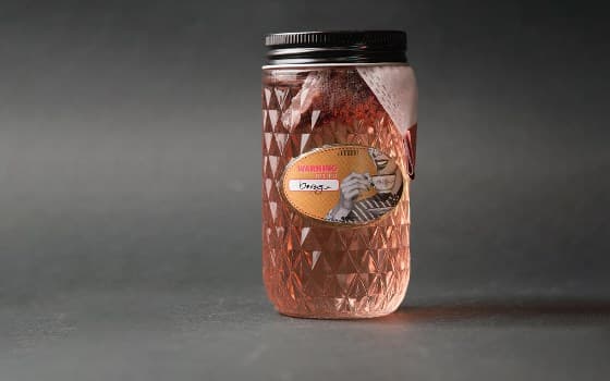 دمنوش گل گاو زبان(همراه باشیشه ماربل)